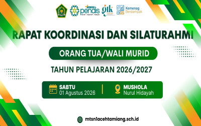 Sinergi Demi Kemajuan Madrasah, MTsN 1 Aceh Tamiang Gelar Sosialisasi Program Unggulan dan Pemilihan Ketua Komite Periode 2026–2029